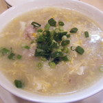 鳥ひで - 手羽先の雑炊