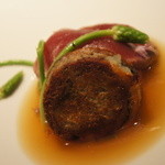 フロリレージュ - スッポンの煮凝りと佐渡の鮪（お連れオーダー・2012/5）