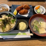 片倉うに屋 - ★牡蠣三昧定食（1400円税込）★