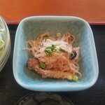 呑呑 - えのきとたらこの和え物 (2022.03.11)