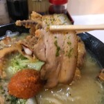 らーめん 有頂天 EVOLUTION - ゲソ天みそラーメン９９０円