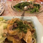 老上海 - 蒸し鶏と春菜
