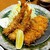 とんかつ竹亭 - 料理写真:海老ロース定食