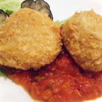 鳥ひで - ライスコロッケ
