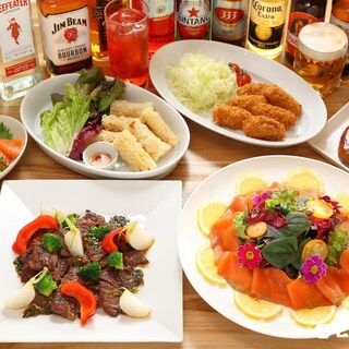 Restaurants you can enjoy authentic flavors such as cuisine and beer from around the world.
