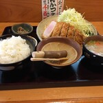 とんかつ しお田 - ロースかつ御膳(普通)