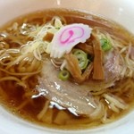 麺屋　手ごね竹 - ラーメン：Bセット（ラーメン、チャーシュー丼）