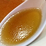 麺屋　手ごね竹 - スープ：Bセット（ラーメン、チャーシュー丼）