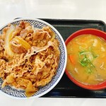 Yoshinoya - 牛丼大盛り・豚汁