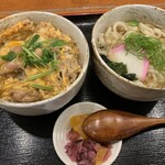 小雀弥 - ミニかも丼+ミニうどん