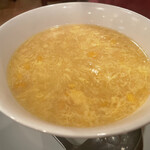 一二三凱旋楼 - カニ肉入りコーンスープ(1,980円コース)