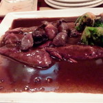 らんぷ亭 - ソローニュ鴨のサルミソース