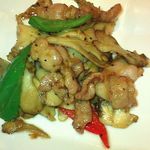 中国料理 豪華 - 豚肉と舞茸の炒め