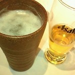 中国料理 豪華 - 銀河高原ビールとアサヒスーパードライ