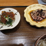 銀座おかもと - 次にはこの二品が。