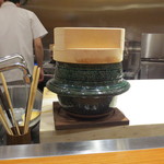 銀座おかもと - ごはんが出てきました。