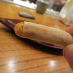 銀座おかもと - 巻かれた生姜が良いアクセントに。