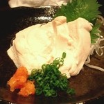 三陸居酒屋きりや - たこの白子刺