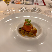 フランス料理 榛名 - スモークサーモンとサワークリーム