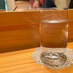 はつね寿司 - 麒麟山酒造の仕込み水
これが円やかでめちゃくちゃ美味しい！何杯も頂きました！