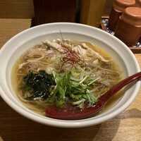 赤坂あじさい - 肉そば(親鳥) 冷