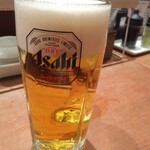 Sushino Uotsune - 晩酌セット900円の生ビールはスーパードライ通常580円