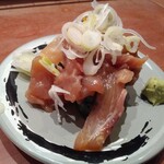 寿司の魚常 - 海鮮づけこぼれ2貫130円