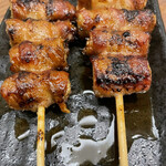 炭火焼鳥 千鳥足 - エノキ巻きタレ