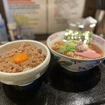 鴨出汁中華蕎麦 麺屋yoshiki - 本日のご飯