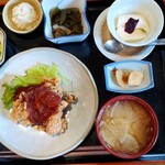 農家レストラン まだ来すた - 酢どりセット 右側