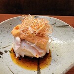 すし処 みや古分店 - フグの白子、あん肝