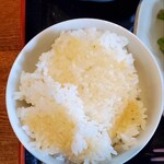 農家レストラン まだ来すた - ぬか釜で炊いたごはん