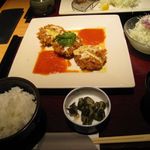 とん匠 - ヒレカツのチーズ焼きランチ１１８０円