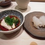 すし匠 - 2013/01/24　かわはぎ　きも醤油