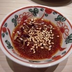 すし匠 - 2013/01/24　さより　おつくり（ショウガ醤油）