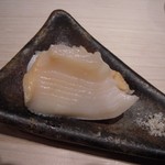 すし匠 - 2013/01/24　つぶ貝　おつくり