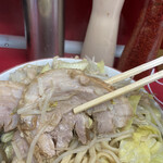 ラーメン二郎 - バラ肉