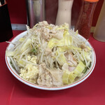 ラーメン二郎 - ラーメン　カラメ以外全マシ　780円