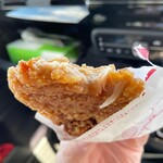 モスバーガー - モスチキン断面