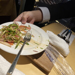 アジャンタ - 写真撮り忘れた！取り分けてから慌てて撮った。