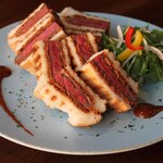 Omi Beef Cutlet (with french fries + salad)