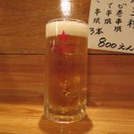 串焼き 南 - ドリンク写真:生中