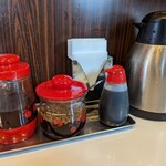 しすい亭 - テーブル上