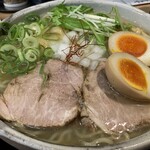 布施 細見商店 - さんまの煮干し冷やし塩ラーメン