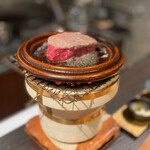 中津をにく - シャトーブリアンは陶版で焼いていきます