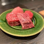 中津をにく - この日のお肉４種（２人分）