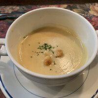 ステーキハウス キッチンリボン - コーンスープ