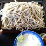 Soba Chiyaya Kaze Nobou - 蕎麦近景。