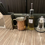 中華蕎麦 三藤 - テーブルアイテム