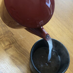 なこじ - 蕎麦湯